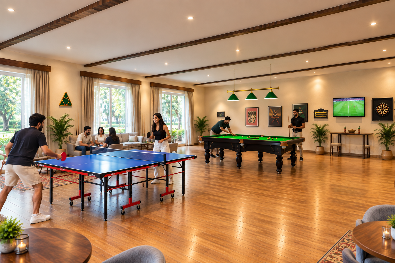 Indoor Activity Lounge